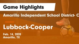 Amarillo Independent School District- Caprock  vs Lubbock-Cooper  Game Highlights - Feb. 14, 2020