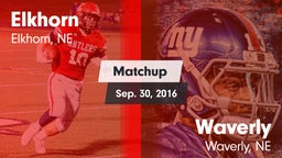 Matchup: Elkhorn vs. Waverly  2016