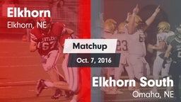 Matchup: Elkhorn vs. Elkhorn South  2016