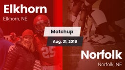 Matchup: Elkhorn vs. Norfolk  2018
