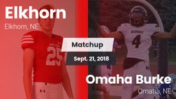 Matchup: Elkhorn vs. Omaha Burke  2018