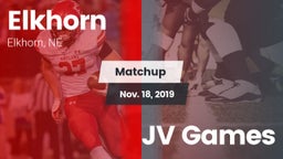 Matchup: Elkhorn vs. JV Games 2019