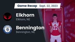 Recap: Elkhorn  vs. Bennington  2023