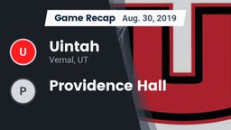 Recap: Uintah  vs. Providence Hall 2019