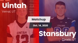 Matchup: Uintah  vs. Stansbury  2020