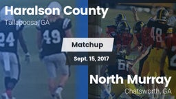 Matchup: Haralson County vs. North Murray  2017