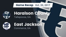 Recap: Haralson County  vs. East Jackson  2017