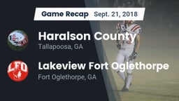 Recap: Haralson County  vs. Lakeview Fort Oglethorpe  2018