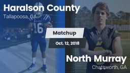 Matchup: Haralson County vs. North Murray  2018