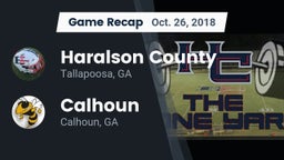 Recap: Haralson County  vs. Calhoun  2018