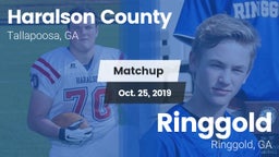 Matchup: Haralson County vs. Ringgold  2019