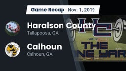 Recap: Haralson County  vs. Calhoun  2019