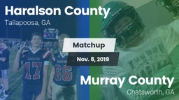 Matchup: Haralson County vs. Murray County  2019