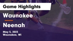 Waunakee  vs Neenah  Game Highlights - May 5, 2023