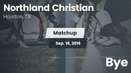 Matchup: Northland Christian vs. Bye 2016