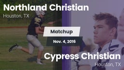 Matchup: Northland Christian vs. Cypress Christian  2016