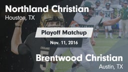 Matchup: Northland Christian vs. Brentwood Christian  2016