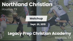 Matchup: Northland Christian vs. Legacy Prep Christian Academy 2019