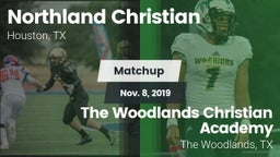 Matchup: Northland Christian vs. The Woodlands Christian Academy  2019