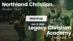 Matchup: Northland Christian vs. Legacy Christian Academy  2020