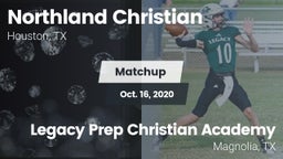 Matchup: Northland Christian vs. Legacy Prep Christian Academy 2020