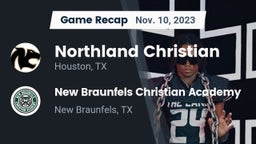 Recap: Northland Christian  vs. New Braunfels Christian Academy 2023