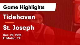 Tidehaven  vs St. Joseph  Game Highlights - Dec. 28, 2023