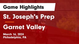 St. Joseph's Prep  vs Garnet Valley  Game Highlights - March 16, 2024