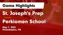 St. Joseph's Prep  vs Perkiomen School Game Highlights - May 7, 2024