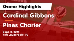 Cardinal Gibbons  vs Pines Charter  Game Highlights - Sept. 8, 2021