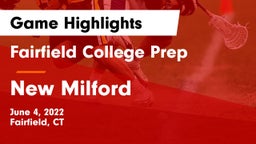 Fairfield College Prep  vs New Milford  Game Highlights - June 4, 2022