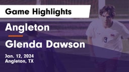 Angleton  vs Glenda Dawson  Game Highlights - Jan. 12, 2024