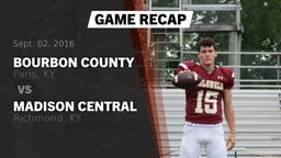 Recap: Bourbon County  vs. Madison Central  2016