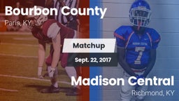 Matchup: Bourbon County High vs. Madison Central  2017