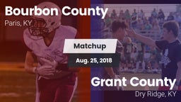 Matchup: Bourbon County High vs. Grant County  2018