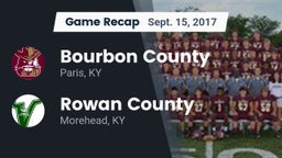 Recap: Bourbon County  vs. Rowan County  2017