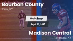 Matchup: Bourbon County High vs. Madison Central  2018