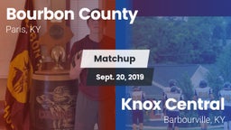 Matchup: Bourbon County High vs. Knox Central  2019