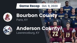 Recap: Bourbon County  vs. Anderson County  2020