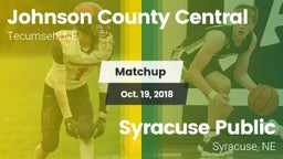 Matchup: Johnson County vs. Syracuse Public  2017