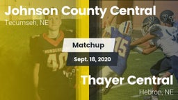 Matchup: Johnson County vs. Thayer Central  2020