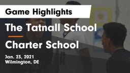 The Tatnall School vs Charter School Game Highlights - Jan. 23, 2021