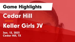 Cedar Hill  vs Keller  Girls JV Game Highlights - Jan. 13, 2023