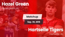 Matchup: Hazel Green High vs. Hartselle Tigers 2016