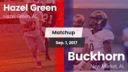Matchup: Hazel Green High vs. Buckhorn  2017