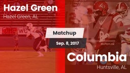 Matchup: Hazel Green High vs. Columbia  2017
