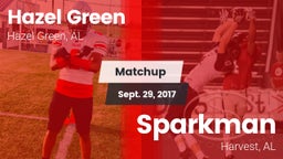 Matchup: Hazel Green High vs. Sparkman  2017