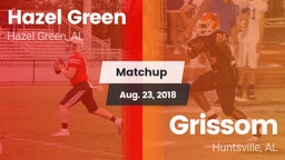 Matchup: Hazel Green High vs. Grissom  2018