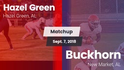 Matchup: Hazel Green High vs. Buckhorn  2018