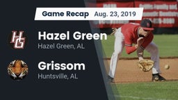 Recap: Hazel Green  vs. Grissom  2019